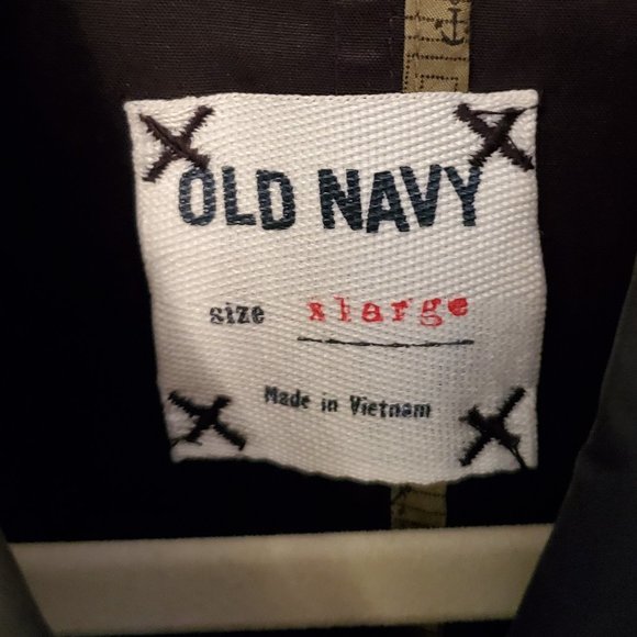 Old Navy Trench Coat - Black - Picture 3 of 3